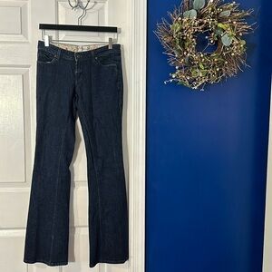 Women’s Vintage Pierce Boot Cut Denim Jeans Style No 75136 Size 27